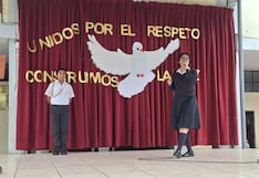 Promueven cultura de paz con izamiento de bandera blanca en más de 100 colegios de La Libertad