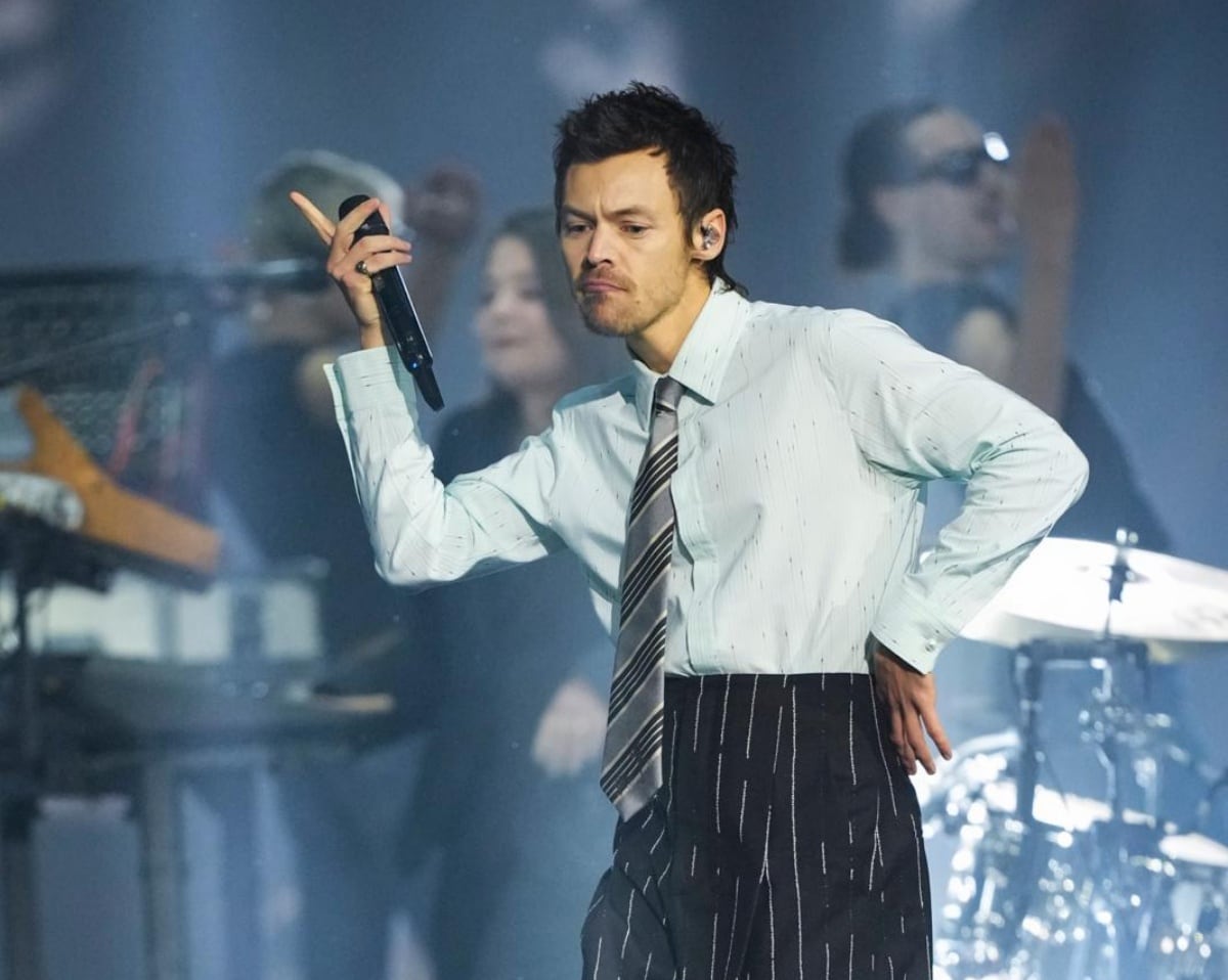 El cantante protagonizó un inesperado incidente durante una presentación en el estadio Wembley.
