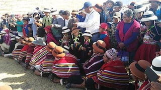 Heladas: familias de Pampa Cañahuas recibirán prendas de abrigo