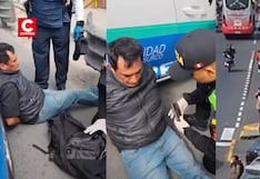 Capturan a presunto integrante de ‘Los Fierros Blancos’ tras asalto a cambista en Surco