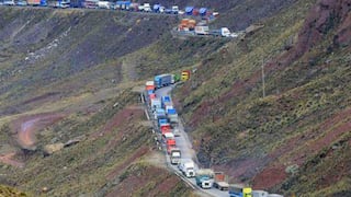 Restringen paso de camiones por la Carretera Central desde el 24 de julio