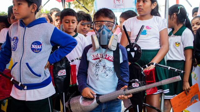 Piura: Escolares de Chulucanas concientizan a la población en la lucha contra el dengue