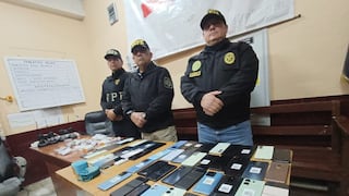 Incautan celulares, drogas y 44 mil soles en pabellón de máxima seguridad del penal de Arequipa