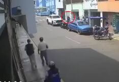 Asaltan a mujer en pleno centro de Trujillo (VIDEO)