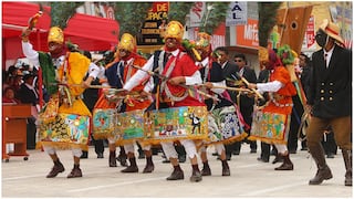 Shapish salen a las calles por aniversario de la provincia de Chupaca (FOTOS)