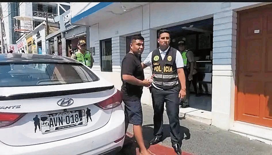 Varón fue intervenido acusado de robo de celular tras rastreo. (Foto: Difusión)