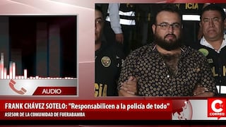 Asesor legal de comunidad de Fuerabamba: "Responsabilicen a la policía de todo"