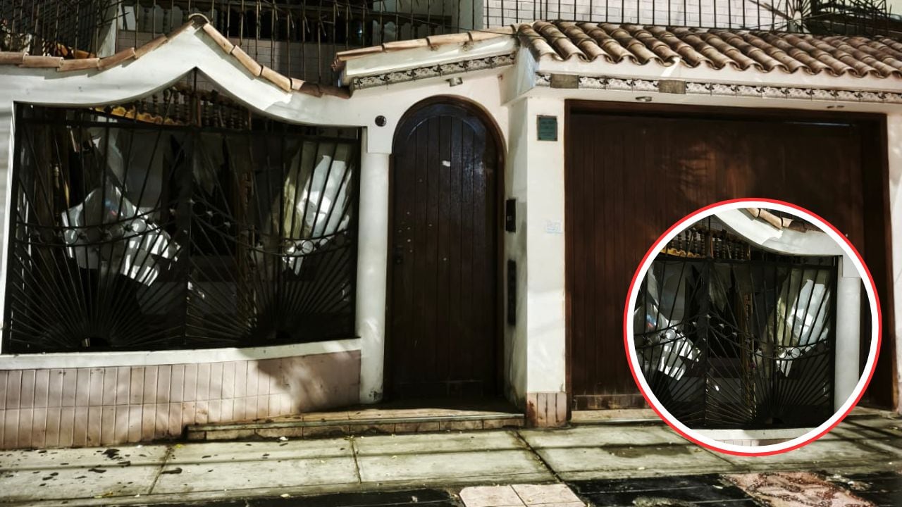El atentado ocurrió en la urbanización Las Flores y se reportaron daños materiales.