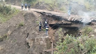 Áncash: Intensas lluvias causan daños a tres puentes peatonales en el ande 