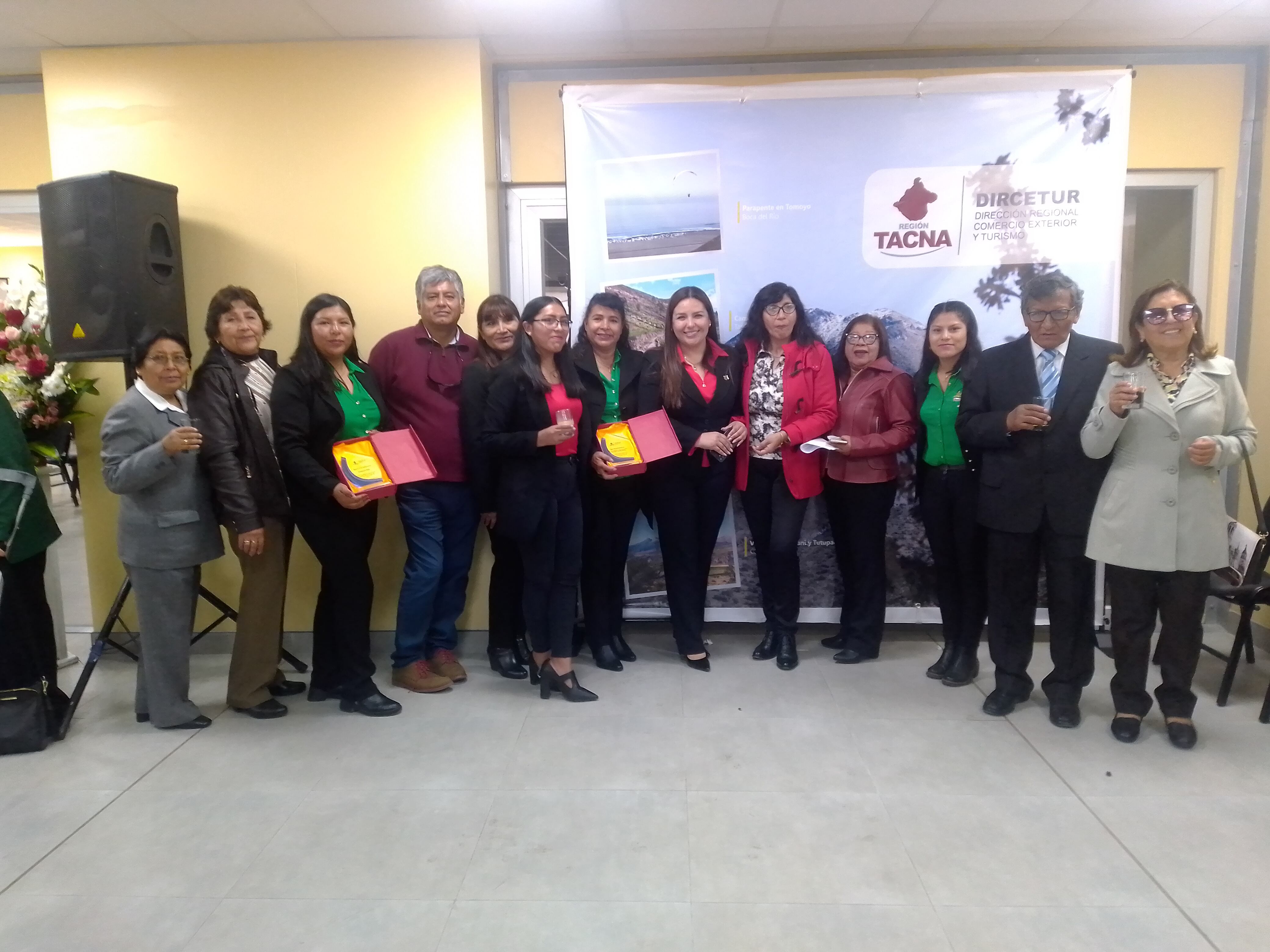 Ceremonia se realizó al celebrarse hoy, 27 de setiembre, el Día Mundial del Turismo. (Foto: Adrian Apaza)