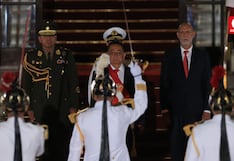 Presidente José Balcázar ya está en Palacio de Gobierno: Fue recibido con honores (FOTOS)
