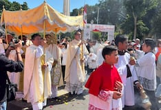 Ica: cientos de fieles participaron con devoción en la celebración del Corpus Christi