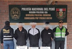 Chincha: intervienen a menores de 16 y 13 años con dos armas de fuego