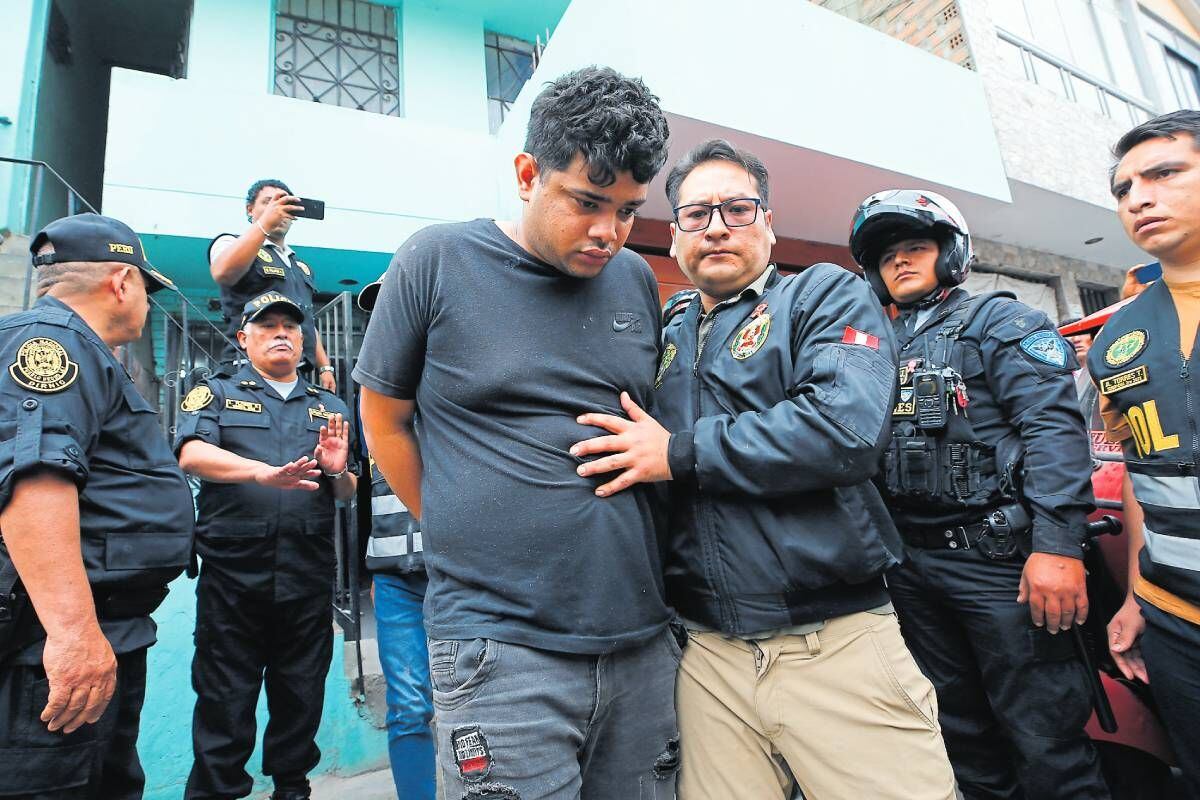 Policía allanó bunker del 'Tren de Aragua' en San Juan de Lurigancho. (@gec)