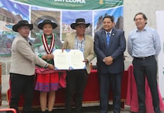 Caylloma es reconocido por el Parlamento Andino como cuna del ganado de lidia (VIDEO)