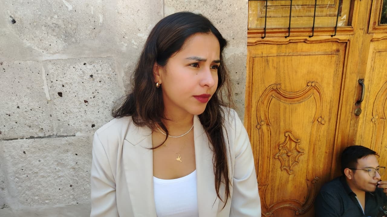 Presidenta del Consejo Regional de Arequipa, Norma Ortega. Foto: (Foto: Álvaro Figueroa/@photo.gec)