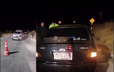 Conductor abandona su vehículo tras choque frontal en la Carretera Central, Jauja