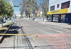 Vecinos malestos por obra sin terminar en la avenida Ricardo Palma