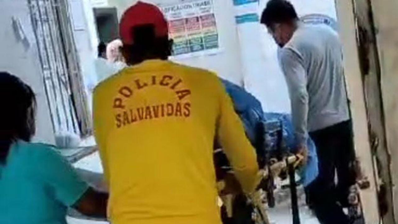 El menor de iniciales D.A.A.F (14) debido a su mal estado de salud fue internado en el hospital José Alfredo Mendoza Olavarría (Jamo).