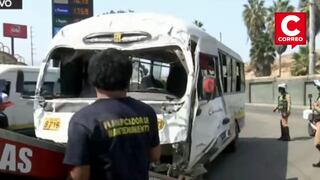 Cúster se estrella contra vivienda en Chorrillos y deja 10 heridos 