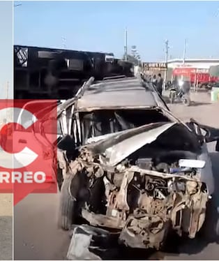 Nasca: camión Volvo destroza auto y deja tres heridos en la panamericana sur