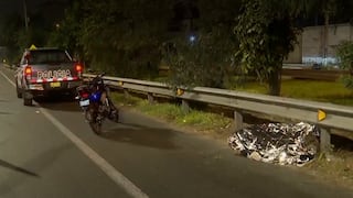 Motociclista fallece tras despistarse en la Panamericana Sur a la altura del puente Benavides