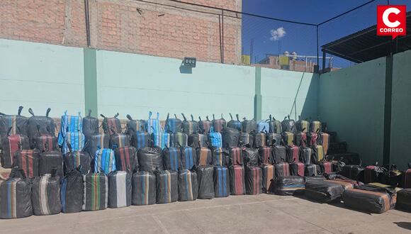 Utilizando cámara videovigilancia incautan ropa usada por más de 150 mil soles en Puno