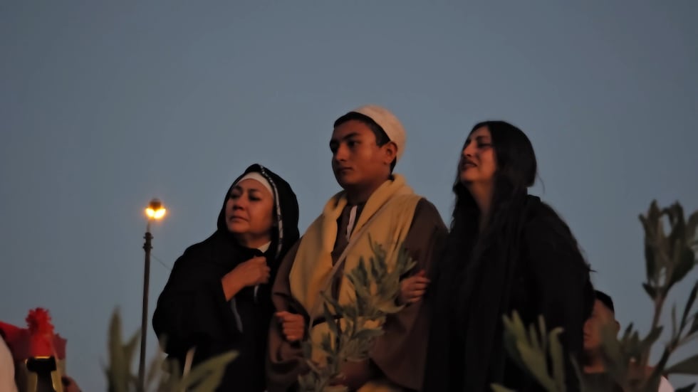 Vida, Pasión y Muerte de Jesucristo en Paucarpata, Arequipa. (Foto: Yunsu Pariapaza/@photo.gec)