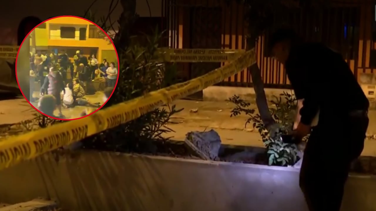 La víctima fue interceptada por siete sujetos en la zona de Valdiviezo. Testigos reportaron disparos y una agresión física antes del ataque fatal. (Imágenes de América Noticias)