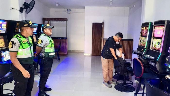 Clausuran locales clandestinos de apuestas deportivas y tragamonedas en Chiclayo y Huánuco. Foto: MINCETUR.