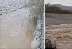 Nasca: crecida del río Aja pone en riesgo la única vía de acceso al sector Pirca