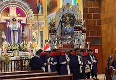 El Señor de Los Milagros de Pisco pernoctó por primera vez en el Templo Belén