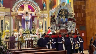 El Señor de Los Milagros de Pisco pernoctó por primera vez en el Templo Belén