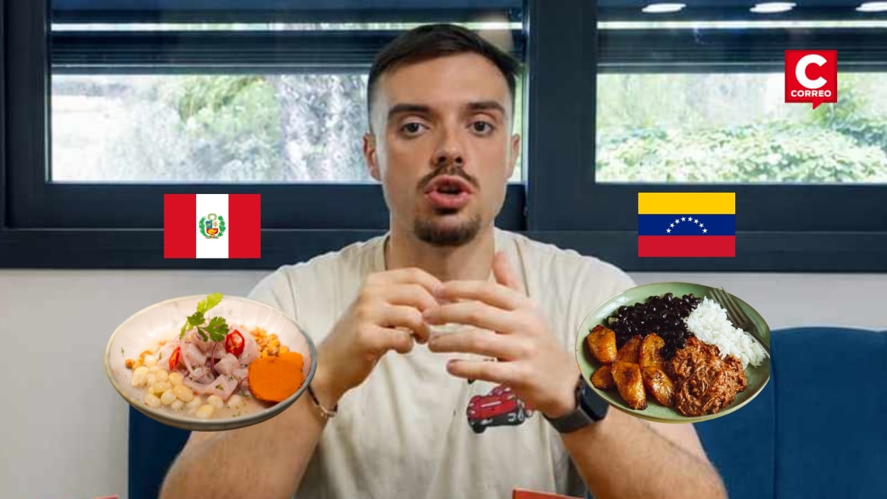 Perú y Venezuela se enfrentan en la final del Mundial de Comidas organizado por Ibai Llanos. Composición: Diario Correo.