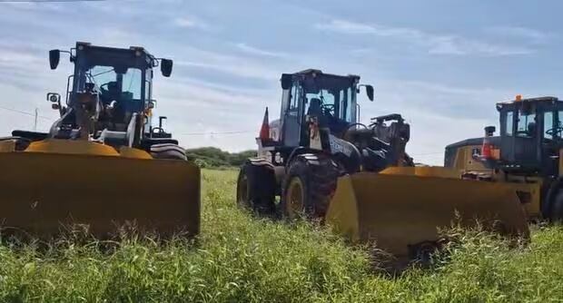 Maquinaria inutilizada en Tumbes. (Foto: EC)