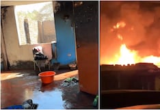 Voraz incendio destruye vivienda y deja a una familia sin hogar en Ica