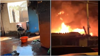 Voraz incendio destruye vivienda y deja a una familia sin hogar en Ica