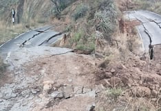 La Libertad: Derrumbe arrasa con 200 metros de vía en Otuzco