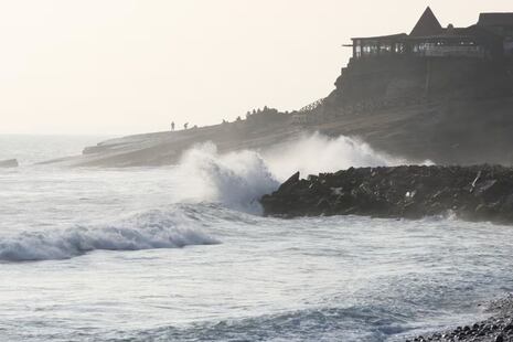 Oleajes anómalos en el sur hasta este domingo