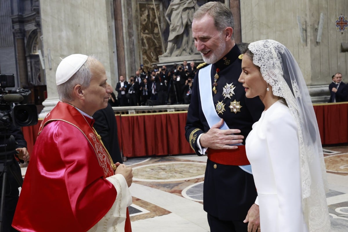 España: Rey Felipe VI destaca labor pastoral del papa León XIV durante sus años en Perú. Foto: Difusión.
