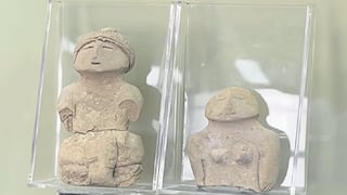 Más tesoros emergen de Caral: Se hallaron estatuillas de arcilla