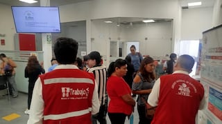 Gran éxito de la convocatoria laboral en Ica: decenas de personas en busca de empleo