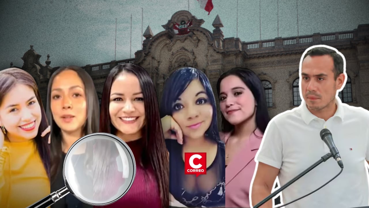 Jerí bajo la lupa: Fiscalía inicia investigación por tráfico de influencias tras contrataciones irregulares. Composición: Diario Correo.