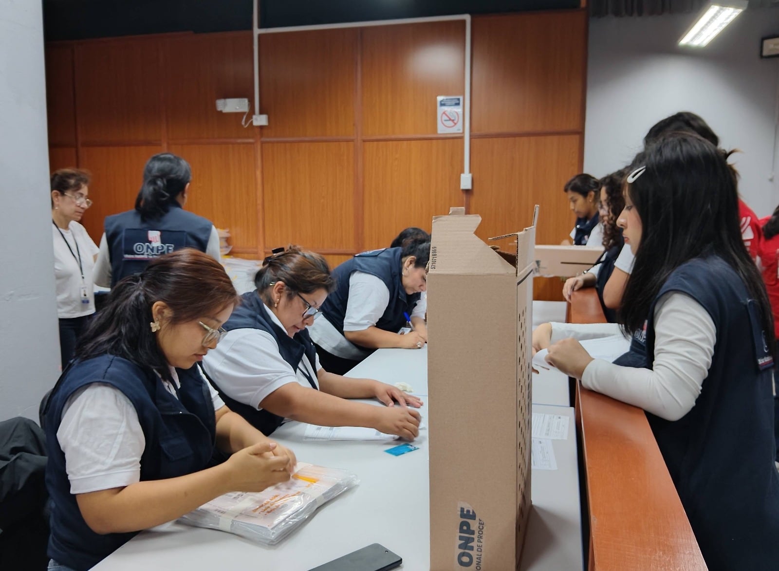 En esta jurisdicción se instalaron 1,446 mesas de sufragio durante la jornada electoral del 7 de junio.