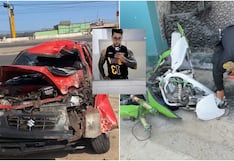 Pisco: auto parte en dos una motocicleta y causa la muerte de joven de 33 años