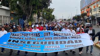 Paro fue total en Trujillo y apuntó contra el Gobierno Central