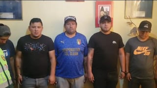 Liberan a cinco personas en Arequipa que fueron detenidas con una pistola y chalecos policiales