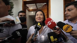 Keiko Fujimori: “No vemos ninguna causal de nulidad”