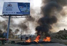 La provincia de Junín paraliza y exige obras de envergadura a Dina Boluarte