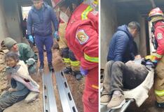 Jauja: Pared de adobe aplasta a anciana mientras lavaba ropa en su casa